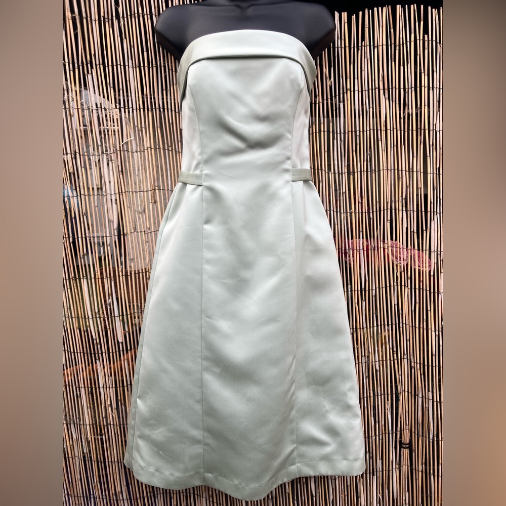 Elegant Vera Wang Women's Dress in Light Green